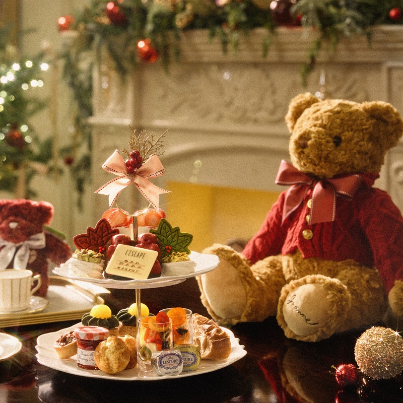 Teddy's Warm Hug<BR>Afternoon Tea Set